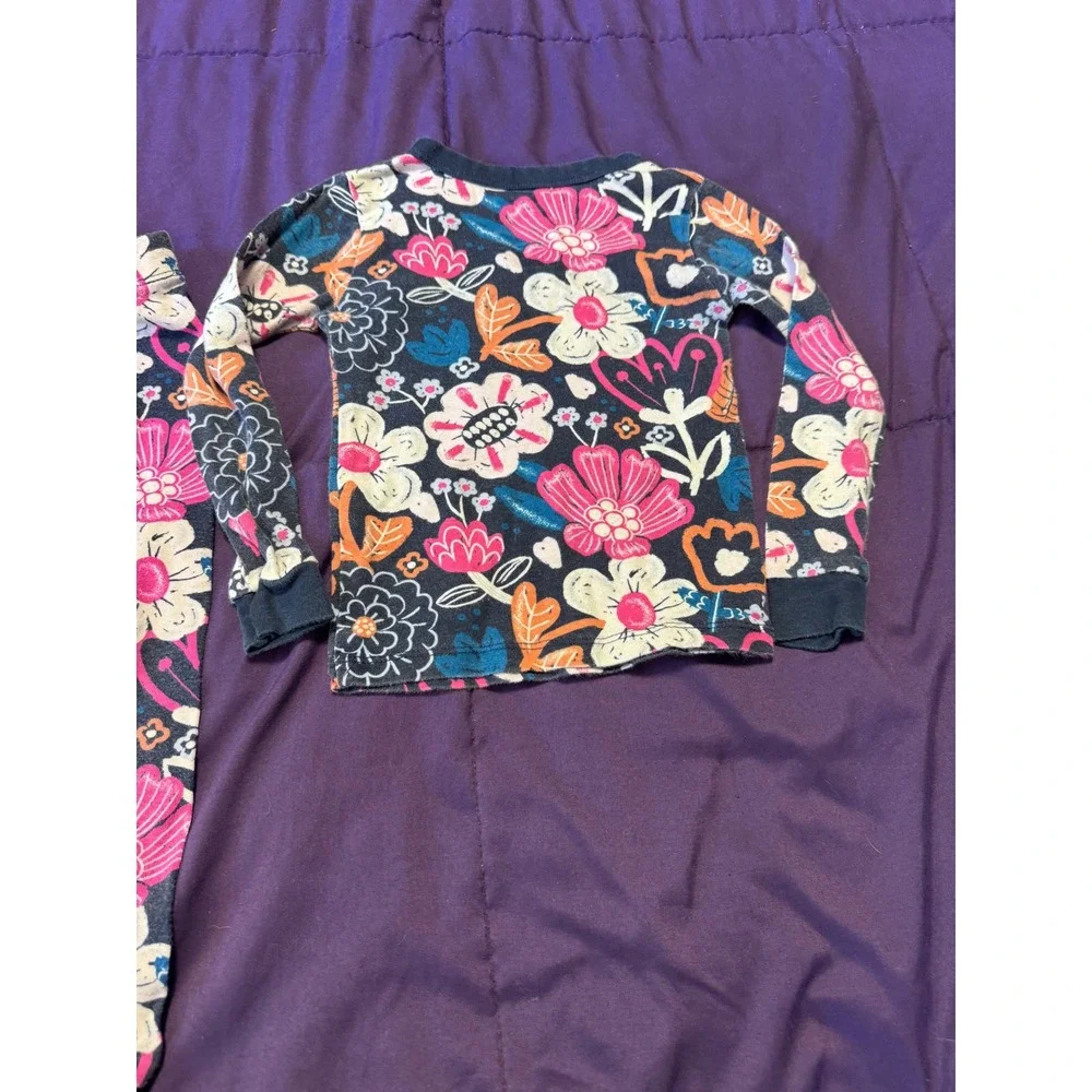 Member's Mark Girls 2T Organic Cotton Pajamas Garden Floral 2pc Set MMG-6108